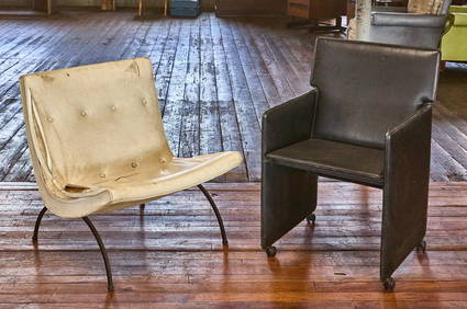 Two Modern Lounge Chairs (1 of 2)