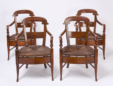 Set of Four Armchairs