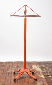 Revolving Industrial Coat Rack