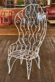 Outdoor Steel Peacock Chair