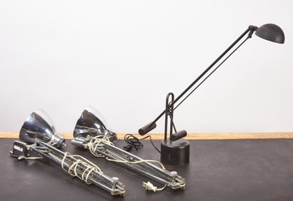 Three Modern Desk Lamps