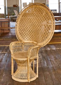 Rattan Peacock Chair