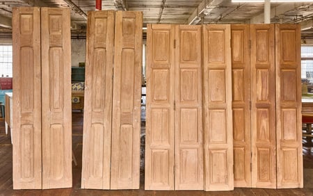 Four Sets of Folding Doors