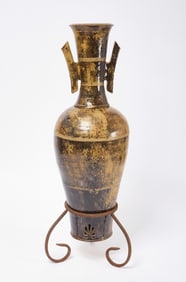 Studio Pottery Glazed Incense Burner