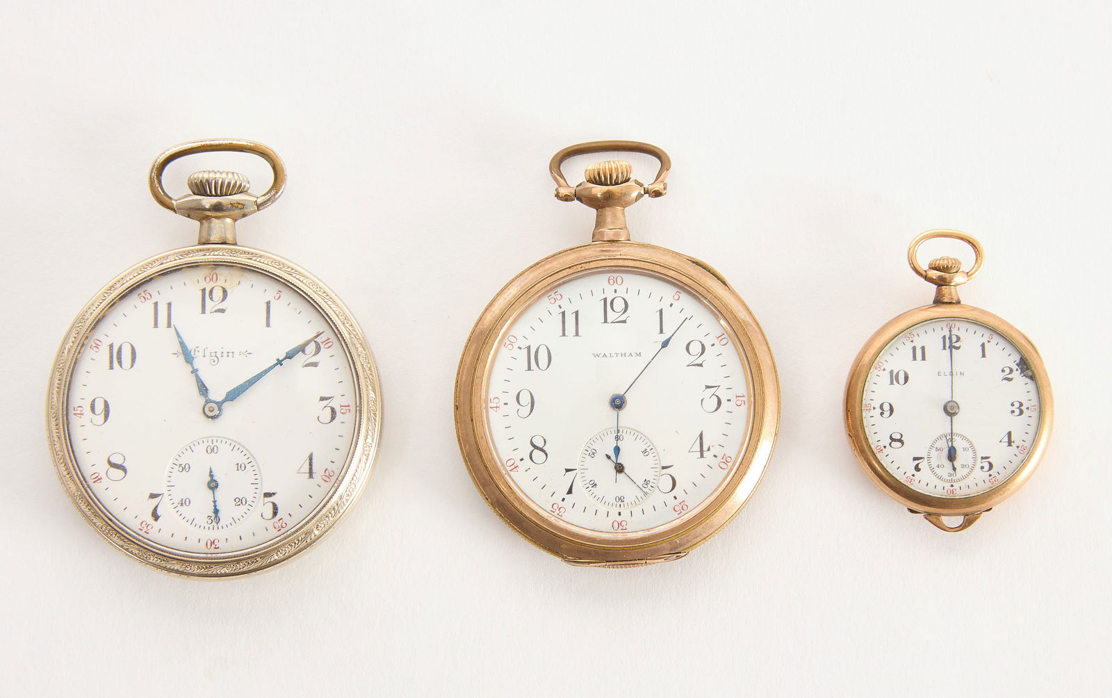 Three Gold Filled Pocket Watches (1 of 2)