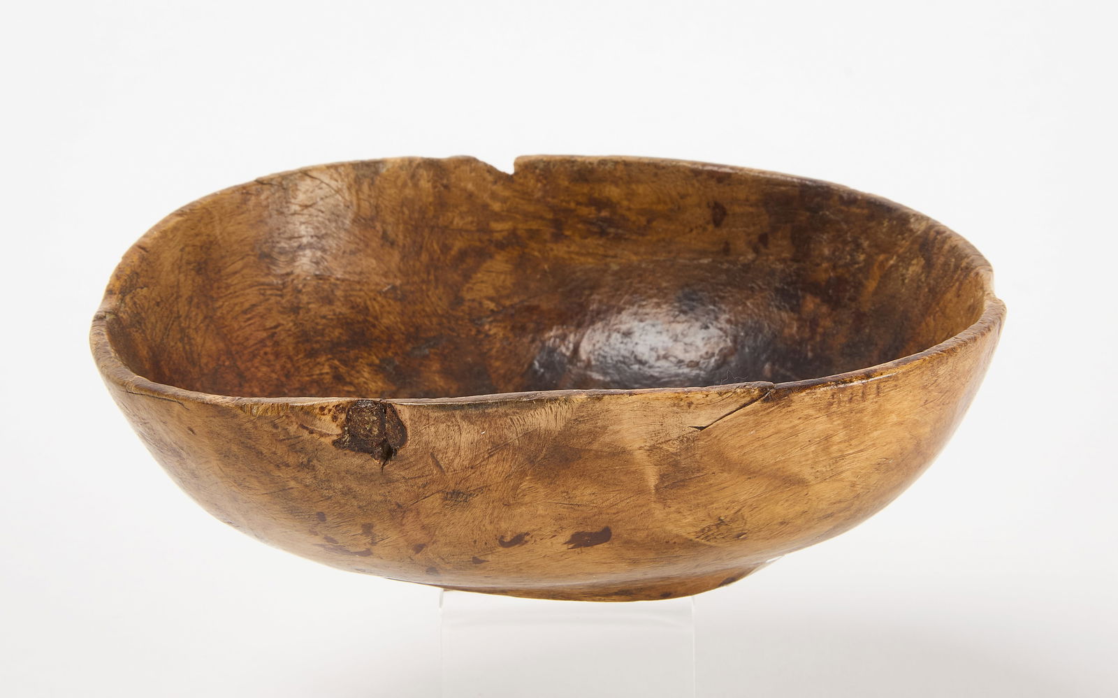 Small Carved Burl Bowl (1 of 3)