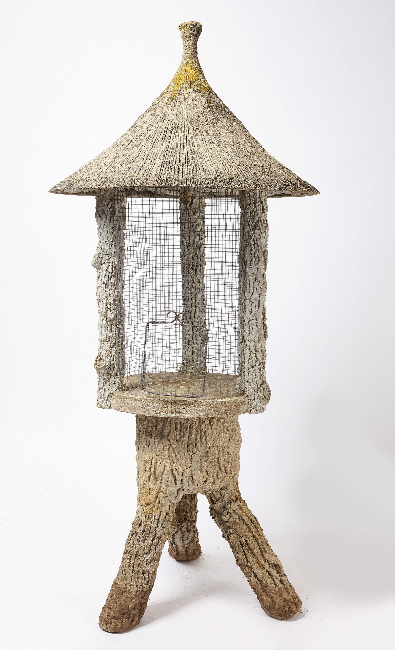 Faux Bois Birdhouse (1 of 4)