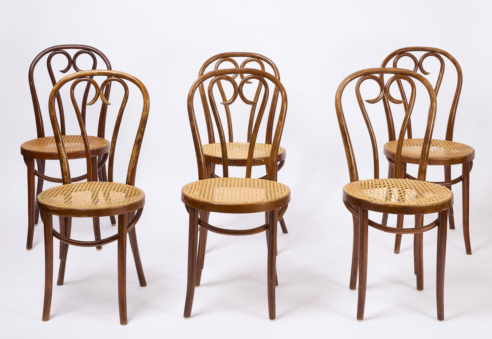 Set of Six Bentwood Chairs (1 of 5)