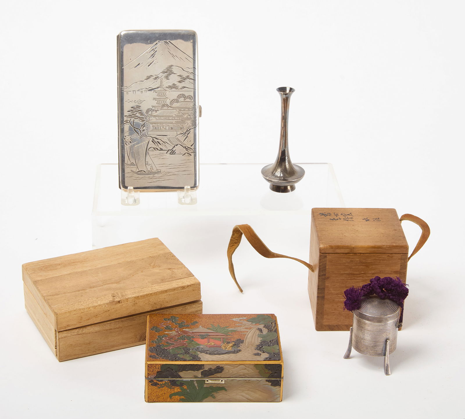 Group of Four Silver Items (1 of 4)