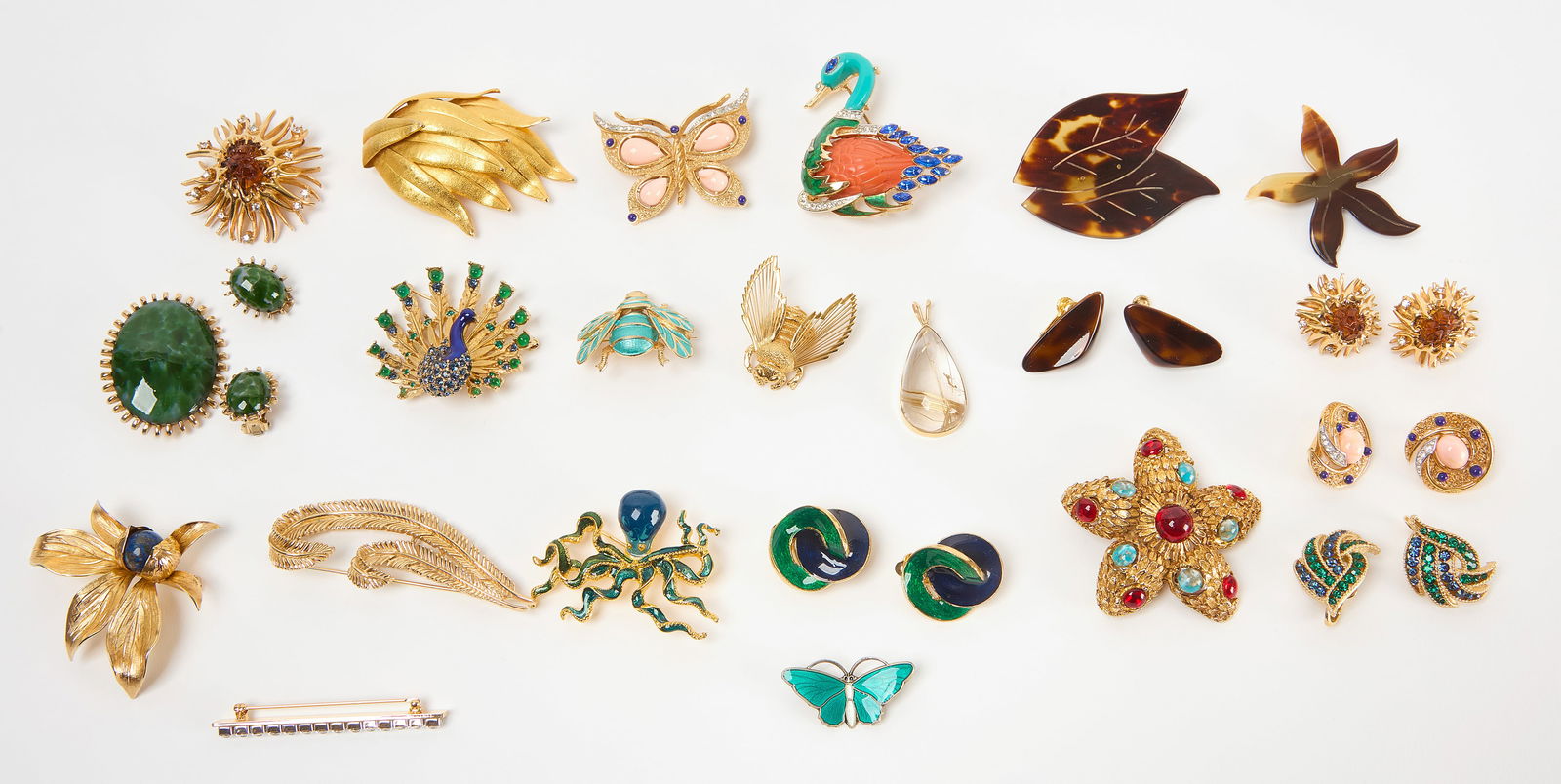 Group of Signed Costume Jewelry (1 of 2)