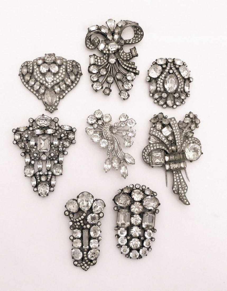 Eight Vintage Eisenberg Original Brooches (1 of 7)