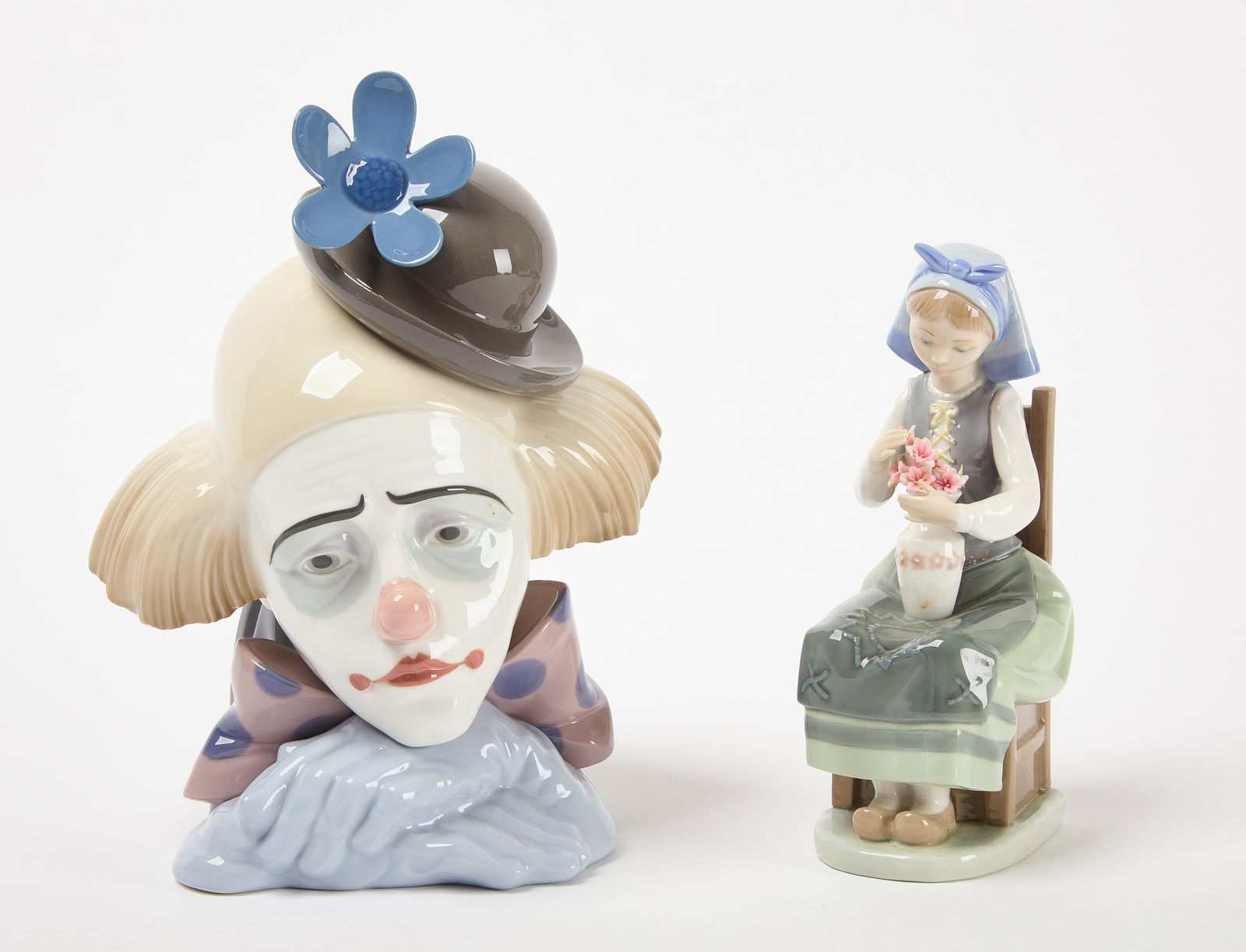 Two Lladro Porcelain Figurines (1 of 4)