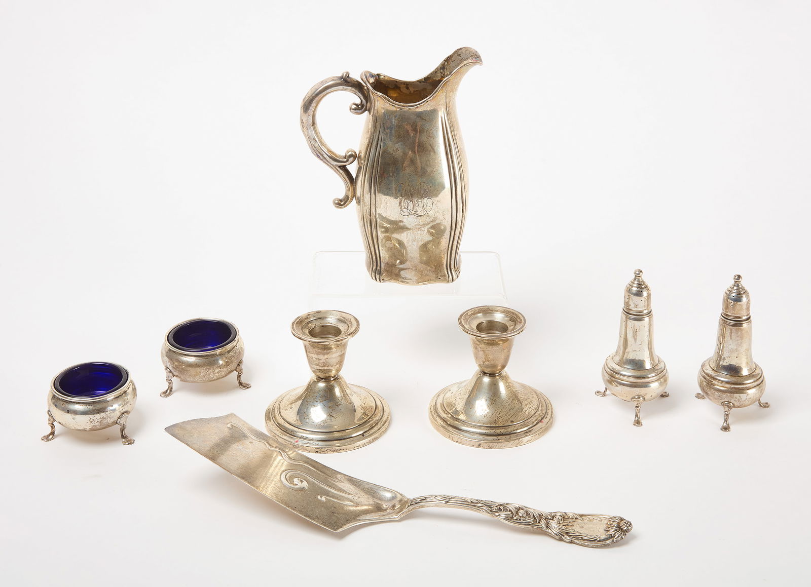 Weighted Sterling Group with Sterling Pitcher (1 of 3)