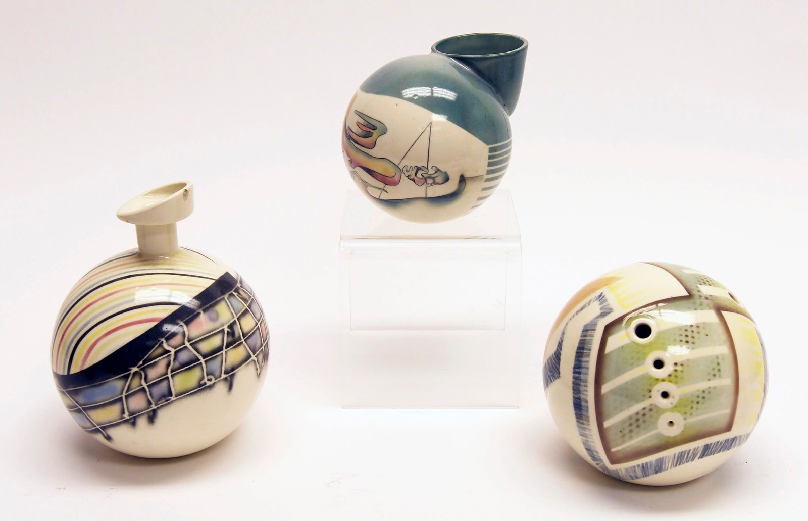 Thomas Hubert - Three  Futurist Ceramic Works (1 of 3)