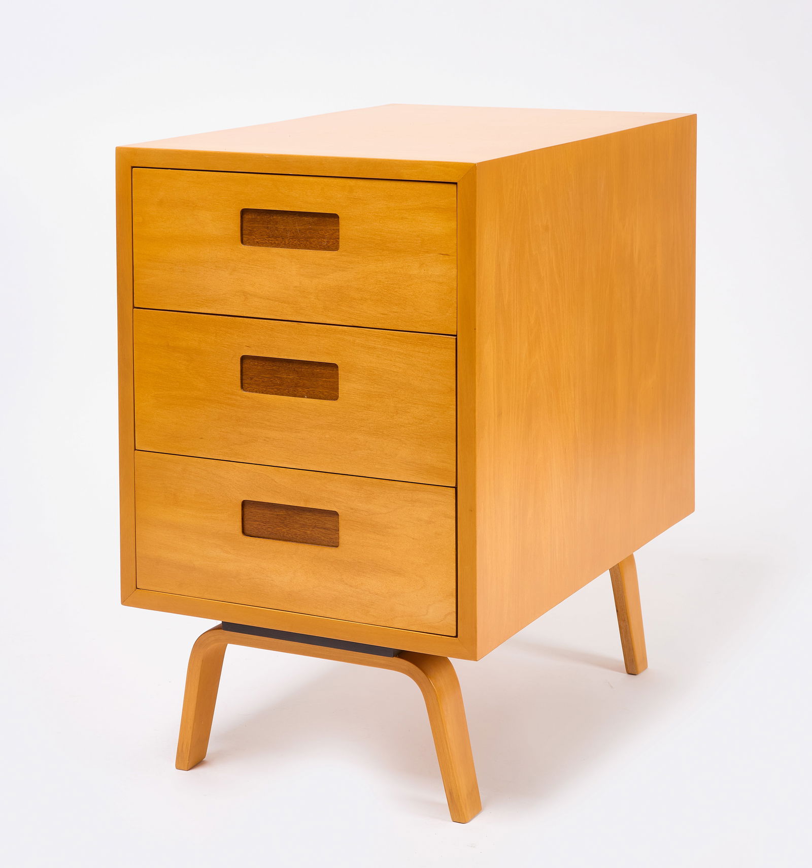 Modern Three-Drawer Bedside Stand