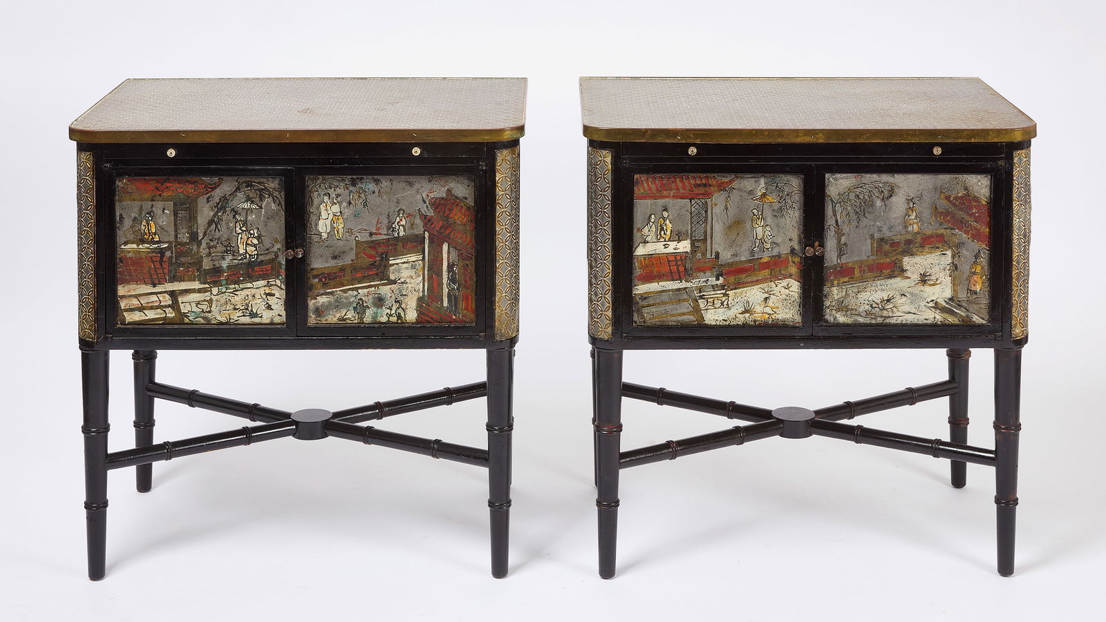 Pair of Laverne Style Tables (1 of 8)