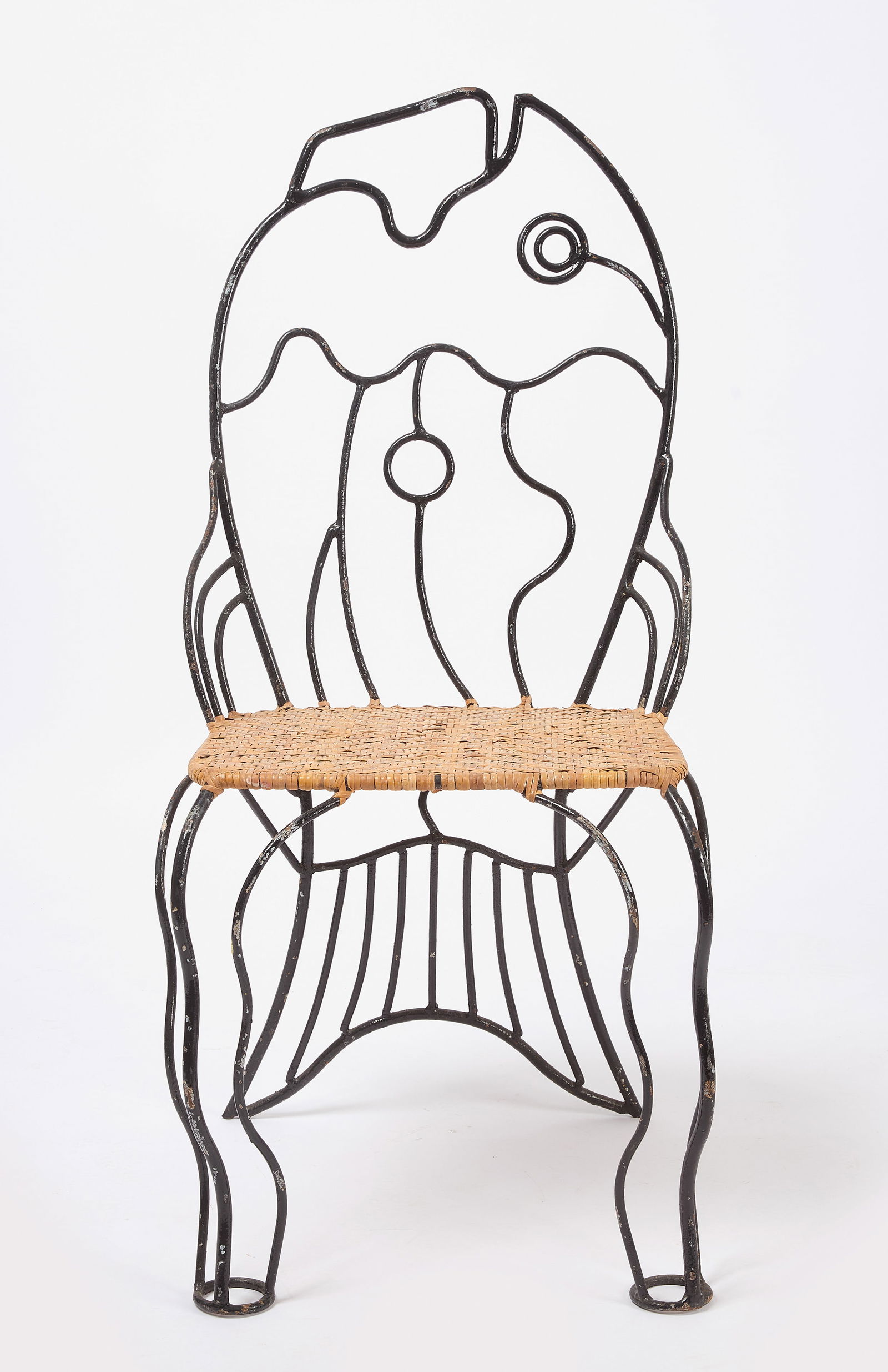 Vintage Fish Form Iron Chair (1 of 5)