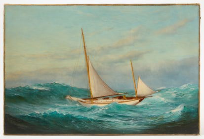 Warren Sheppard - Ship on Seascape