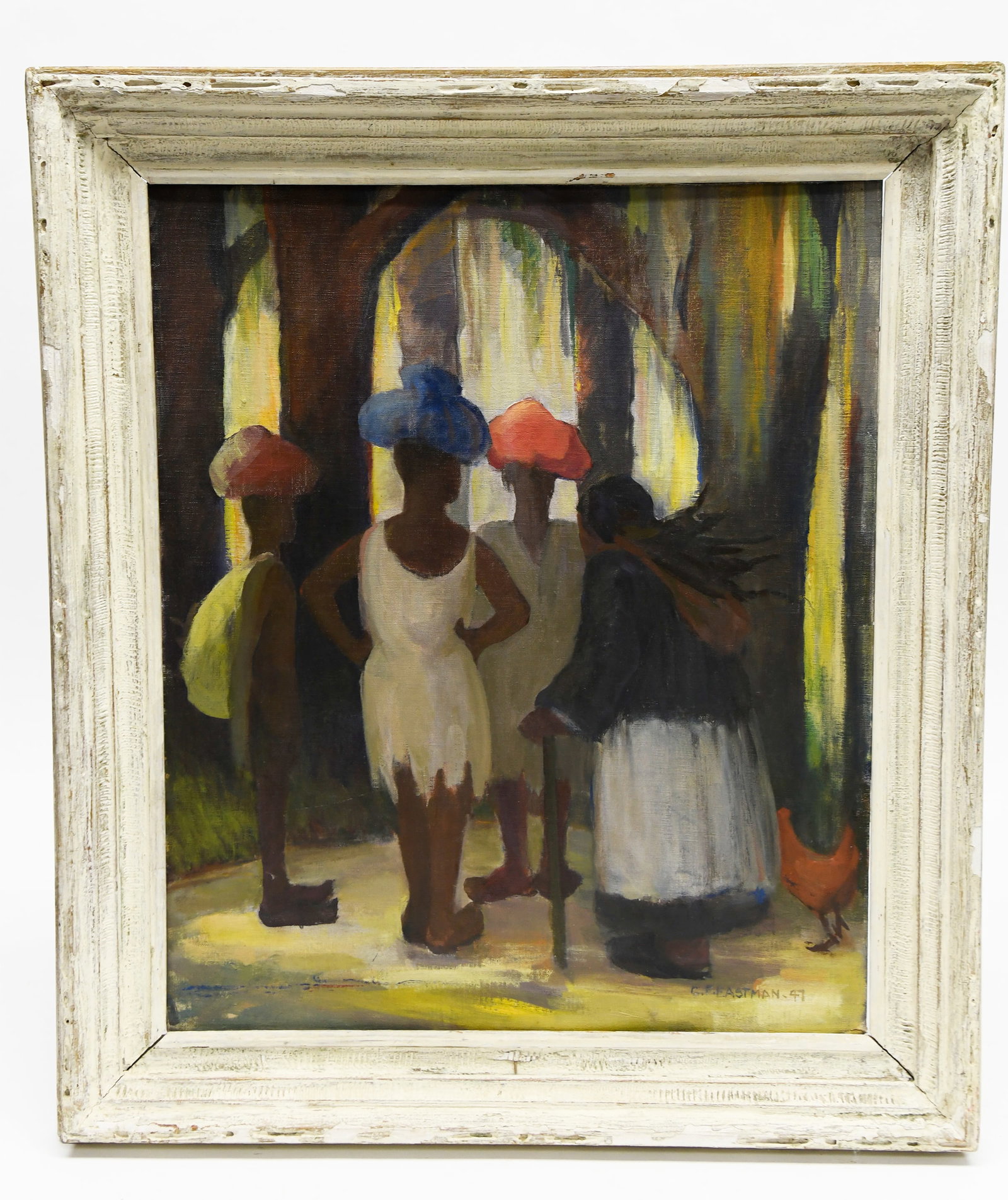 C. F. Eastman - Four Ladies in Forest (1 of 2)