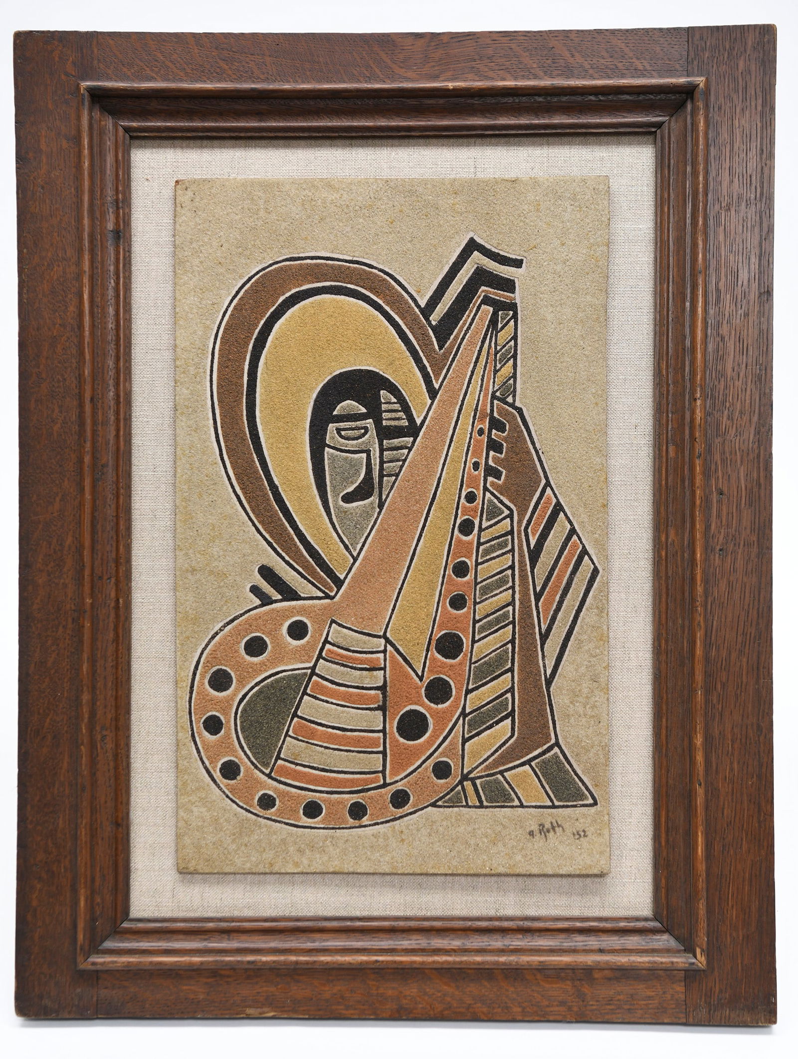 Alfred Reth - Mixed Media Composition (1 of 2)