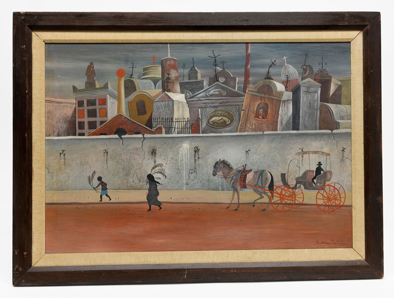 Noel Rockmore - 'New Orleans Cemetery'