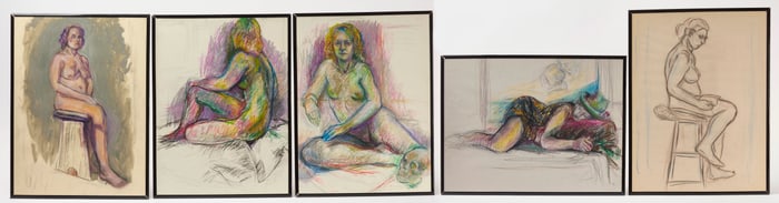 Group of Artist Studies - Vivid Colors