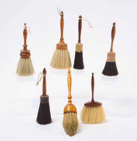 Seven Shaker Brushes
