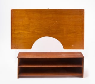 Shaker Lap Board and Shelf