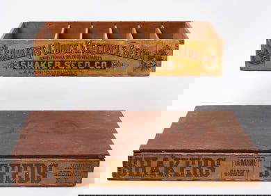 Two Shaker Seed Boxes