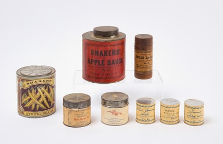 Group of Shaker Food and Spice Canisters