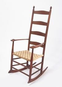 Four-Slat Shaker Chair with Rockers
