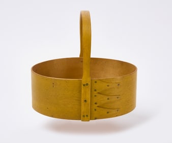 Shaker Sewing Carrier in Chrome Yellow Paint