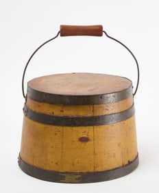 Shaker Painted Wooden Pail