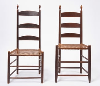 Two Harvard Shaker Tilter Chairs