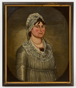 J. Brown - Portrait of Clarissa Ingersoll