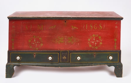 Soap Hollow Blanket Chest - 1868