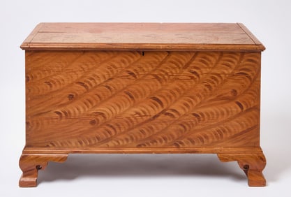 Paint-Decorated Blanket Chest