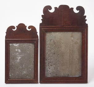 Two Early Queen Anne Mirrors