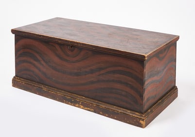 Paint-Decorated Blanket Chest