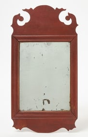 Painted Queen Anne Mirror