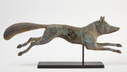 Running Fox Weathervane