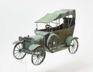 Model-A Automobile Weathervane by Donald Felix