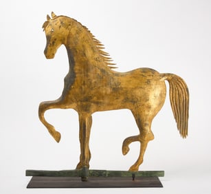 A. L. Jewell Prancing Horse Weathervane