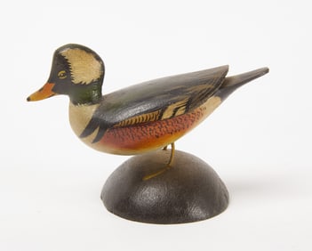 A. E. Crowell Hooded Merganser Carving