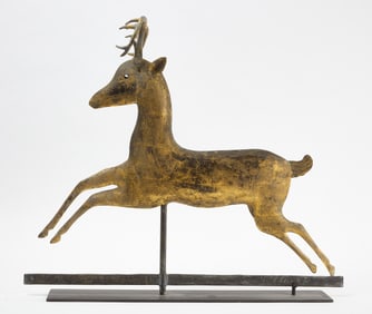 A. L. Jewell Prancing Deer Weathervane