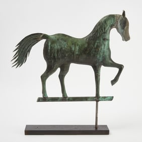 A. L. Jewell Prancing Horse Weathervane