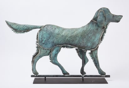 Setter Dog Weathervane