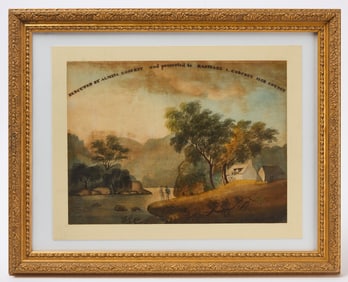Almina Godfrey - Early Vermont Watercolor