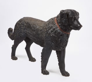 Wood & Perot - Over Life-Size Cast Iron Newfoundland Dog