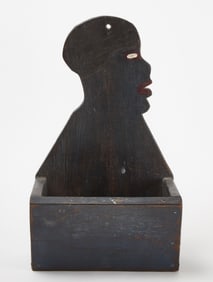Wall Box with Black Figure